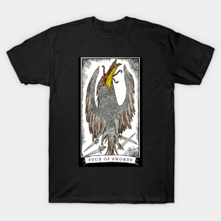 Four of Swords - The Tarot Restless T-Shirt